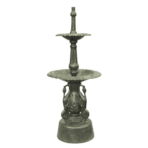 [22998] Fountain 2 Tier Crane Antique