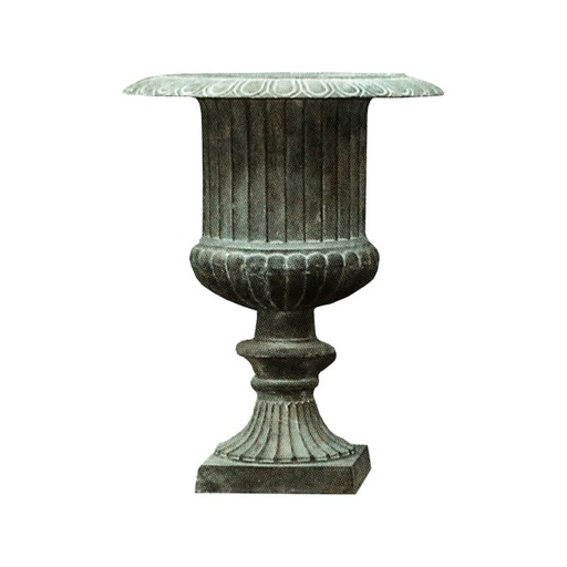 [24367] Urn Verona Cast Iron Antique