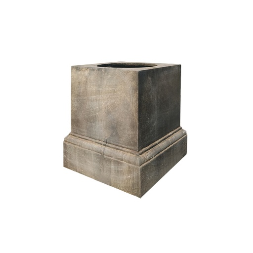 [24374] Urn Verona Base Cast Iron Anti