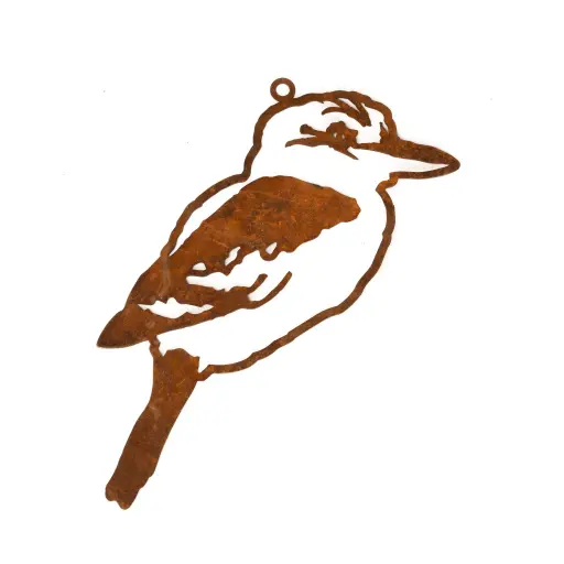 [24930] Kookaburra Silhouette Rust:
