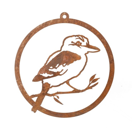 [24954] Single Ring Kookaburra Rust: