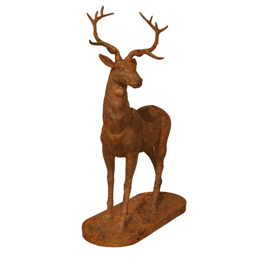[25074] Stag Right Cast Iron Rust