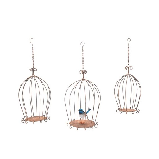 [25180] Birdcage Planter S/3