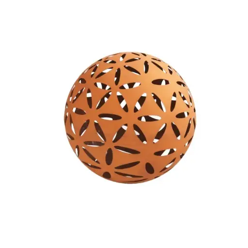 [25371] Ball Corten Moroccan 40cm Rst-