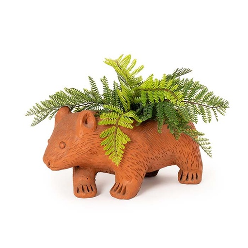 [25821] Pot Wombat Terracotta