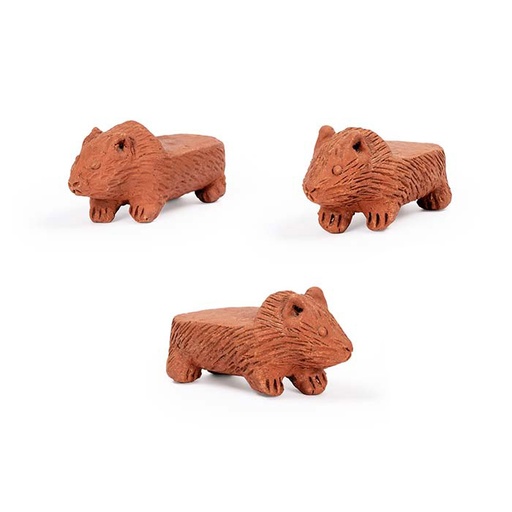 [25869] Pot Feet Wombat Terracotta