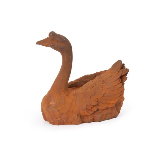 [26095] Goose Swimming Cast Iron