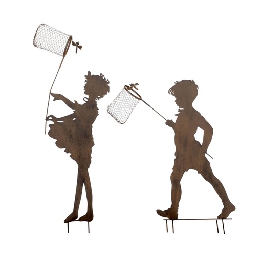[27382] Boy/Girl with Net