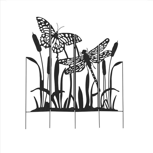 [27412] Butterfly/Dragonfly screen Blk