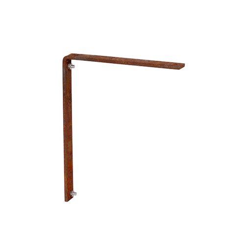 [27863] NEW 'L' Bracket Rust Large
