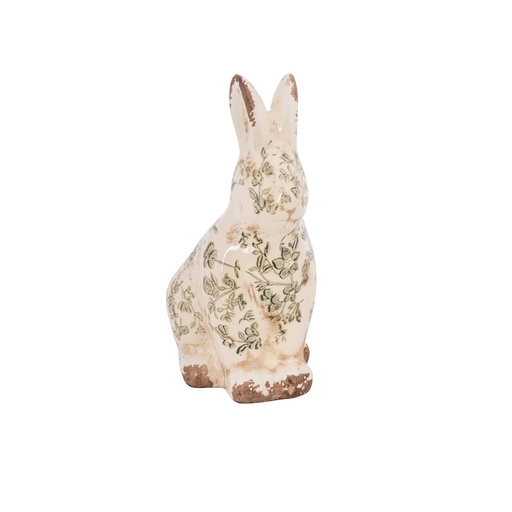 [28693] Green Rabbit Ceramic