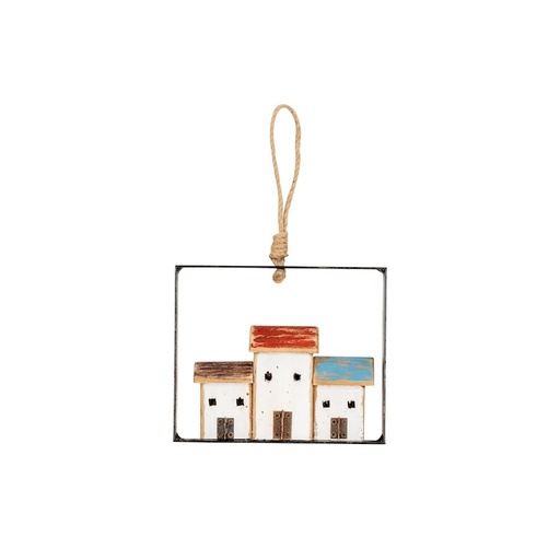 [29256] 15cm Decor Square House