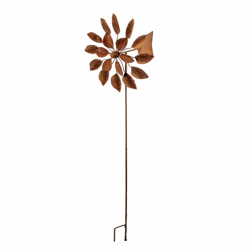 [5977] Wind Spinner Petal Power Rust