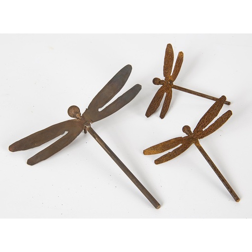 [5984] Dragonfly Spike Rust Large