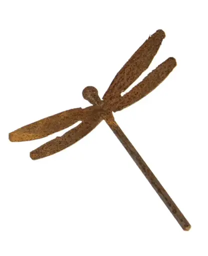 [5984] Dragonfly Spike Rust Large