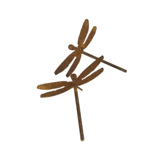 [6035] Dragonfly Spike Rust Small