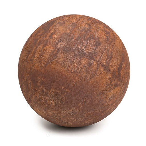 [6622] Ball Corten 50cm -:
