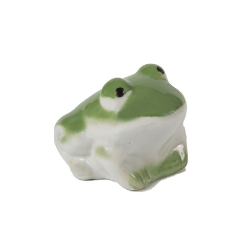 [6981] Floating Frog Porcelain