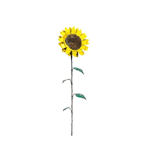 [8794] Stake Sunflower Yellow Small