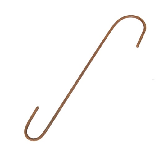 [9159] Hook Rust Large