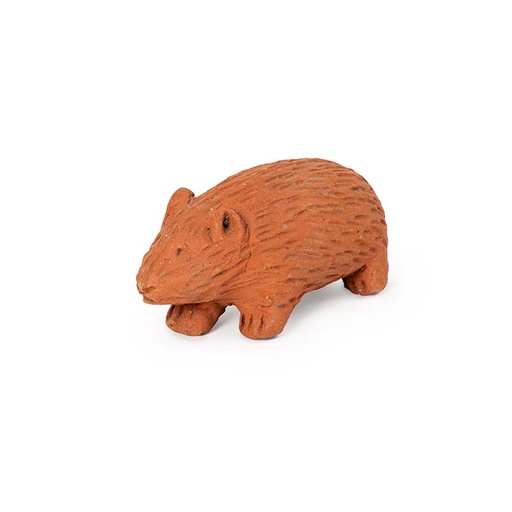 [25852] Wombat Terracotta Small