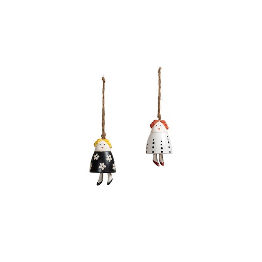 [27443] Ceramic Bell Girls Small-
