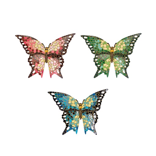 [27719] Butterfly Mosaic Large Mixed
