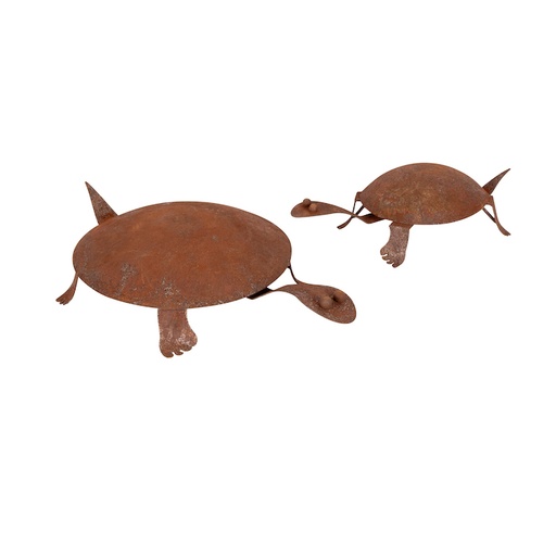[28365] Rust Turtles Solid back S/2-