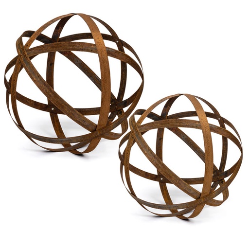 [4642] Ball 100cm/75cm Ball Rust S/2>