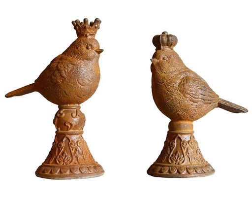 [10803] Royal Birds Cast Iron