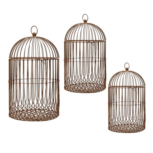 [11220] Birdcage Rust S/3