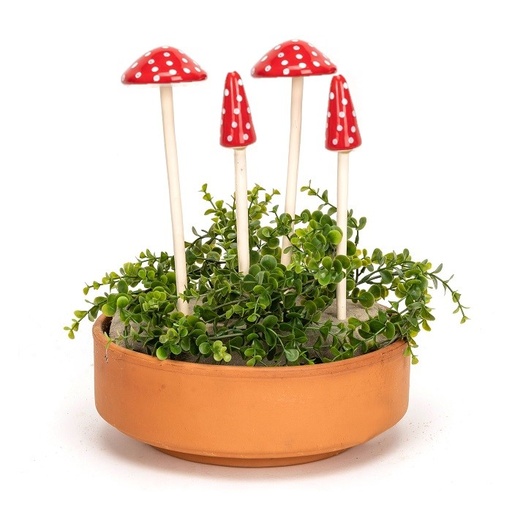 [12098] Mushroom Red Sticks