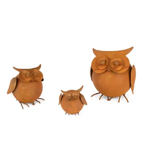 [20543] Round Owl Rust S/3