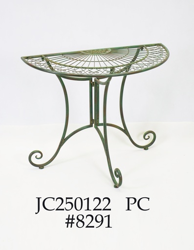 [30412] Florentine Half Table Green