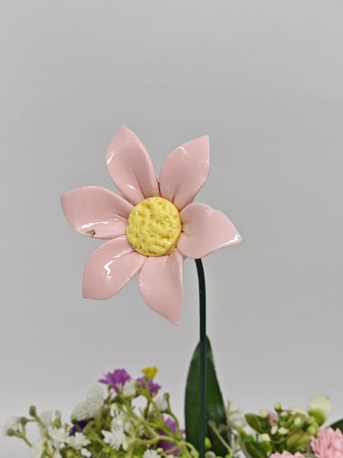 [30818] Star Flower Ceramic Stick